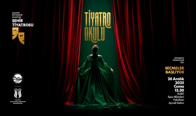 Sakarya Büyükşehir Belediyesi ve SUBÜ iş birliğiyle tiyatro eğitimi fırsatı