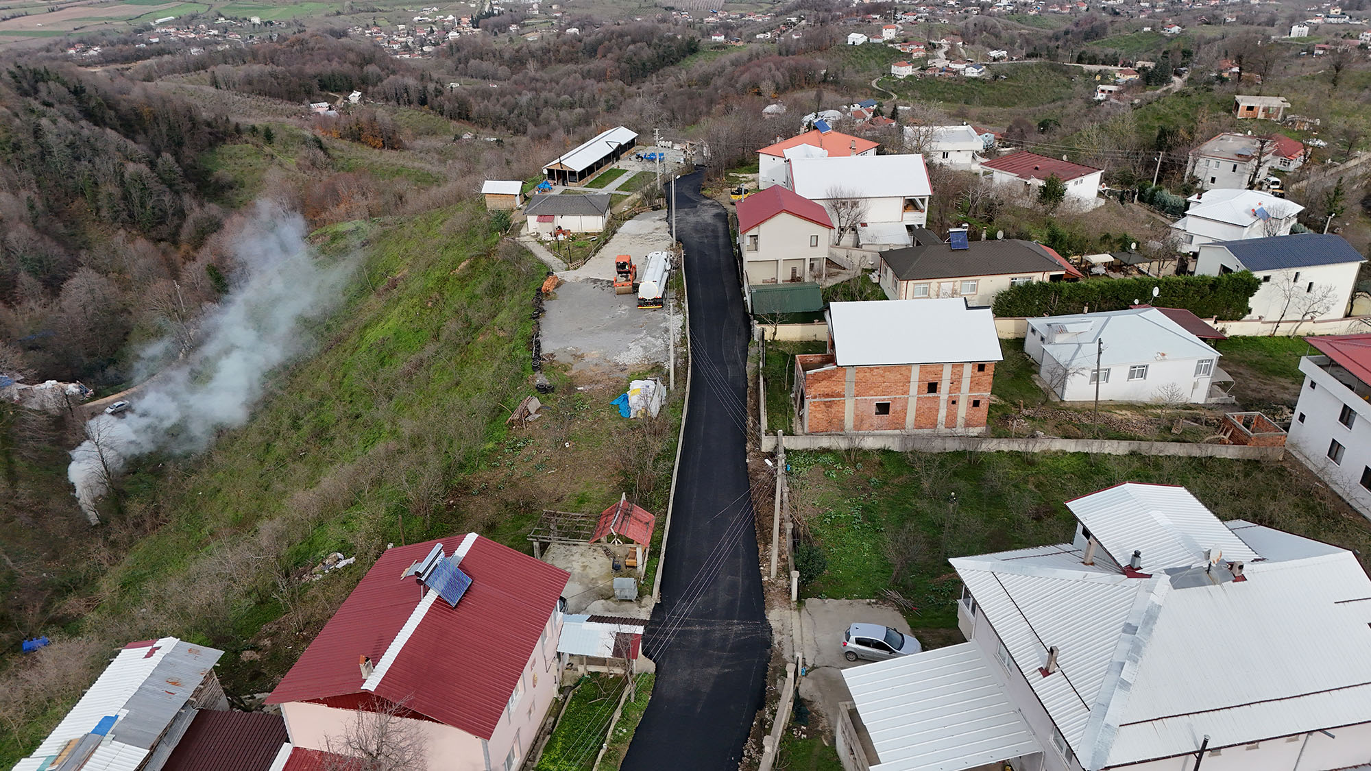 Erenler’de 6 kilometrelik asfalt mesaisi