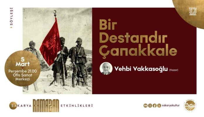 Ofis Sanat Merkezi'nde 'Bir Destandır Çanakkale' Söyleşisiyle Tarihi ve Milli Değerler Ele Alınacak