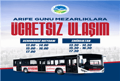 Sakarya'da Ramazan Bayramı Arefesinde Mezarlık Ziyaretçileri İçin Ücretsiz Otobüs Seferleri Düzenlenecek