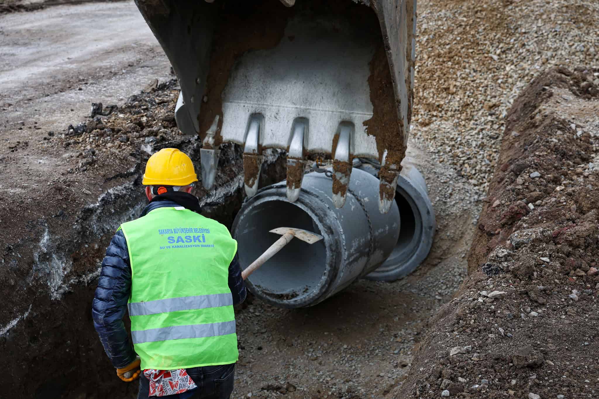 Karakamış Mahallesi’nde Yeni 3.500 Metrelik Yağmursuyu Hattı Altyapıya Güç Kattı