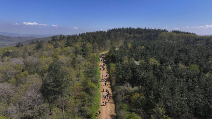 Sakarya’da Bahar Doğa Yürüyüşleri 10 Kilometrelik Göktepe-Kömürlük Parkuruyla Başladı
