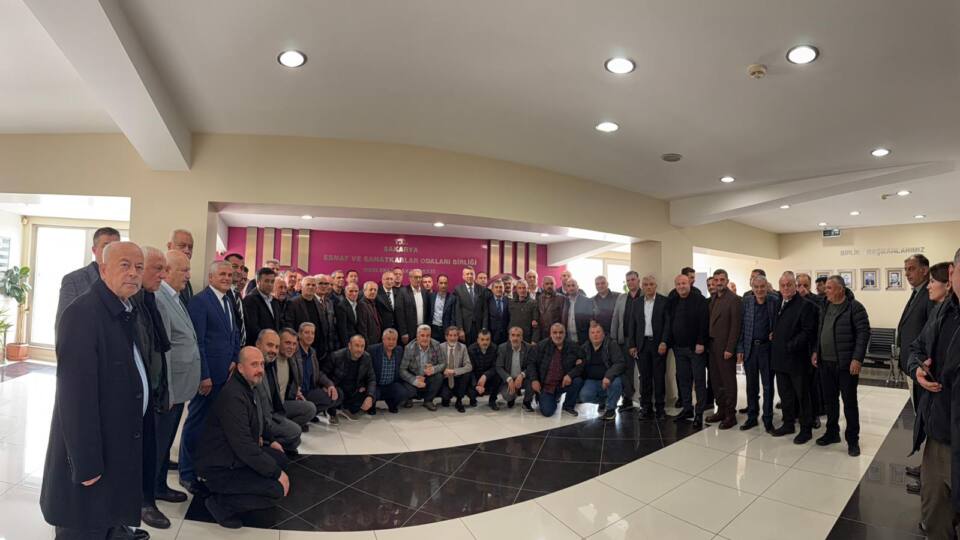 Sakarya Esnaf Birliği'nde Duygusal Veda Programı