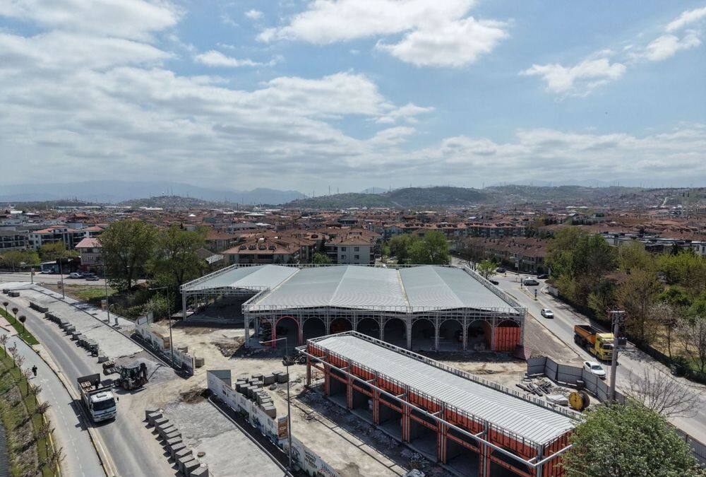 Serdivan Arabacıalanı Yeni Pazar Alanı Projesinde Çevreci ve Modern Yaklaşım Dikkat Çekiyor